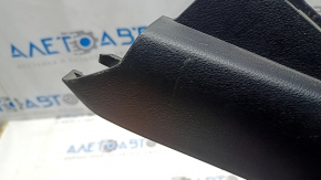Left side center console trim for Lexus ES300h ES350 13-18 black, no trim, scratches, broken mount