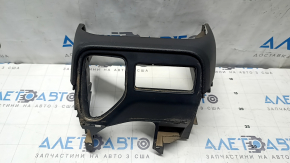 Jeep Renegade 15-17 front center console trim, black, scratches