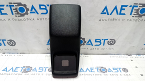 Jeep Compass 17-21 rear center console trim, black, without deflector