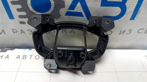 Jeep Compass 17-21 black upper center console trim, under buttons