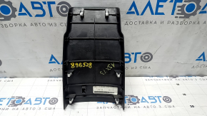 Mitsubishi Outlander Sport ASX 10-17 rear center console trim, black, scratches