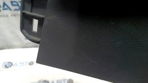 Left side center console trim for Hyundai Santa FE Sport 13-16, black, scratches
