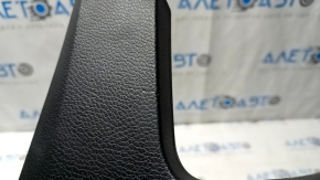 Right side center console trim for Hyundai Santa FE Sport 13-16, black, scratches