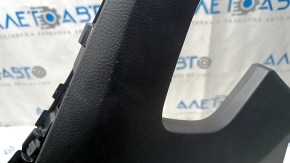 Right side center console trim for Hyundai Santa FE Sport 13-16, black, scratches