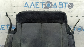 Nissan Rogue 17-20 passenger seat back upholstery, black leather, heated, dry-cleanable