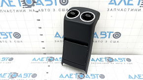 Rear center console trim with air vent deflector Mercedes A-class V177 19-22 black, with ashtray
