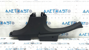 Fiat 500X 16-22 rear right door sill trim, black, scratches