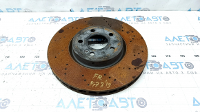 Front right brake disc for Mercedes A-class V177 19-22 with perforation 330/30 mm