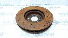 Front right brake disc for Mercedes A-class V177 19-22 with perforation 330/30 mm