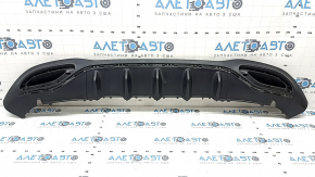 Rear bumper central lip Mercedes A-class V177 19-22 structure, AMG pkg, scratches
