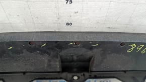 The front bumper lower absorber of Toyota Venza 21-24 is dented, worn, and has cracks.