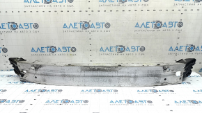 The upper front bumper reinforcement of Toyota Venza 23-24 is torn off the right bracket, dented