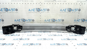 The upper front bumper reinforcement of Toyota Venza 23-24 is torn off the right bracket, dented