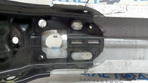 The upper front bumper reinforcement of Toyota Venza 23-24 is torn off the right bracket, dented