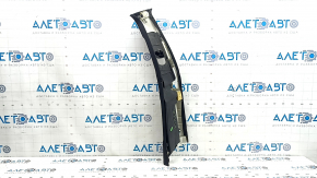 Mercedes W221 black center pillar trim, upper left belt