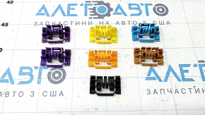Mercedes A-Class V177 roof lining mounting clips, 7-piece set