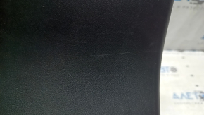 Mazda CX-9 rear center console trim, black, with chrome frame, scratches