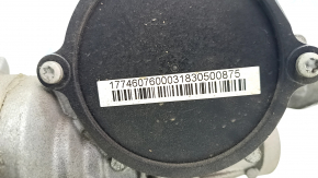 Mercedes A-class V177 19-22 electric steering rack, no rods, rusty shaft, torn boot, fracture