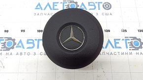 Mercedes A-Class V177 19-22 black AMG steering wheel airbag, driver's side