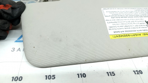 Right sun visor for VW Tiguan 18-24, gray, without hook, for cleaning