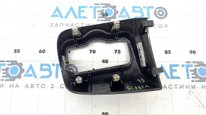 Left front panel trim for light control for Mercedes A-class V177 19-22, gloss black