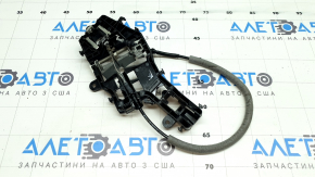 The front left door handle mechanism of a VW Tiguan 18-24 keyless, the mount is broken