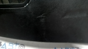 Left side center console trim for Ford Edge 15-18, black, scratches