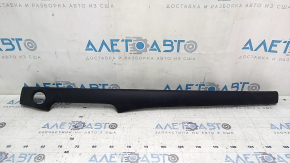 Mazda CX-5 17-25 black leather center dashboard trim with start/stop button