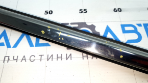 Molding door-glass center rear left VW Tiguan 18-24 chrome