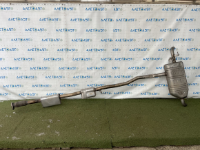 Mercedes A-class V177 19-22 M260 exhaust pipe, middle section, with valve