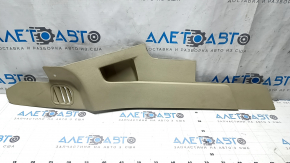 Left side center console trim for Ford Flex 09-19 beige, broken mount