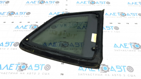 Rear left window, blind glass, VW Tiguan 18-24, tinted, chrome, torn seal