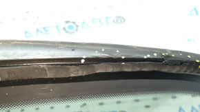 Rear left window, blind glass, VW Tiguan 18-24, tinted, chrome, torn seal