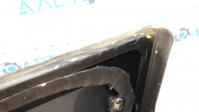 Rear left window, blind glass, VW Tiguan 18-24, tinted, chrome, torn seal