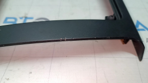 Rear center console trim for Ford Flex 2009-2019, black, scratches
