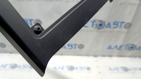 Rear center console trim for Ford Flex 2009-2019, black, scratches