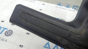 Rear left door sill trim for VW Tiguan 18-24, black, type 1, scratches