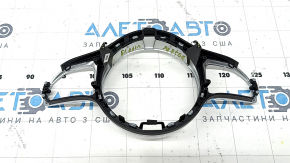 Upper steering wheel cover for Mercedes A-class V177 19-22 chrome, AMG pack, broken fasteners