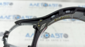 Upper steering wheel cover for Mercedes A-class V177 19-22 chrome, AMG pack, broken fasteners