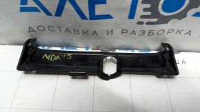 Acura MDX 14-20 black center console trim panel, illuminated