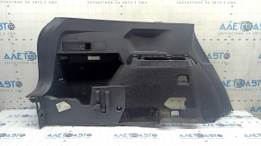 Left arch trim for a VW Tiguan 18-19, black, for 3 rows, with rear seat folding lever, scratches