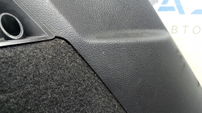 Left arch trim for a VW Tiguan 18-19, black, for 3 rows, with rear seat folding lever, scratches