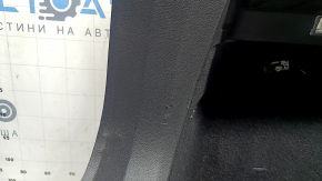 Left arch trim for a VW Tiguan 18-19, black, for 3 rows, with rear seat folding lever, scratches