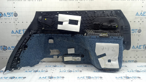 Left arch trim for a VW Tiguan 18-19, black, for 3 rows, with rear seat folding lever, scratches