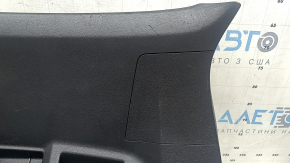 Lower tailgate trim for VW Tiguan 18-24, black, scratched, worn