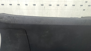 Lower tailgate trim for VW Tiguan 18-24, black, scratched, worn