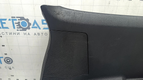 Lower tailgate trim for VW Tiguan 18-24, black, scratched, worn