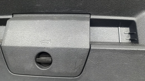Lower tailgate trim for VW Tiguan 18-24, black, scratched, worn