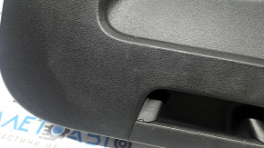 Lower tailgate trim for VW Tiguan 18-24, black, scratched, worn