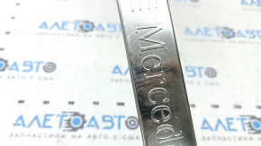 Front left outer door sill trim for Mercedes A-class V177 19-22 chrome, scratches